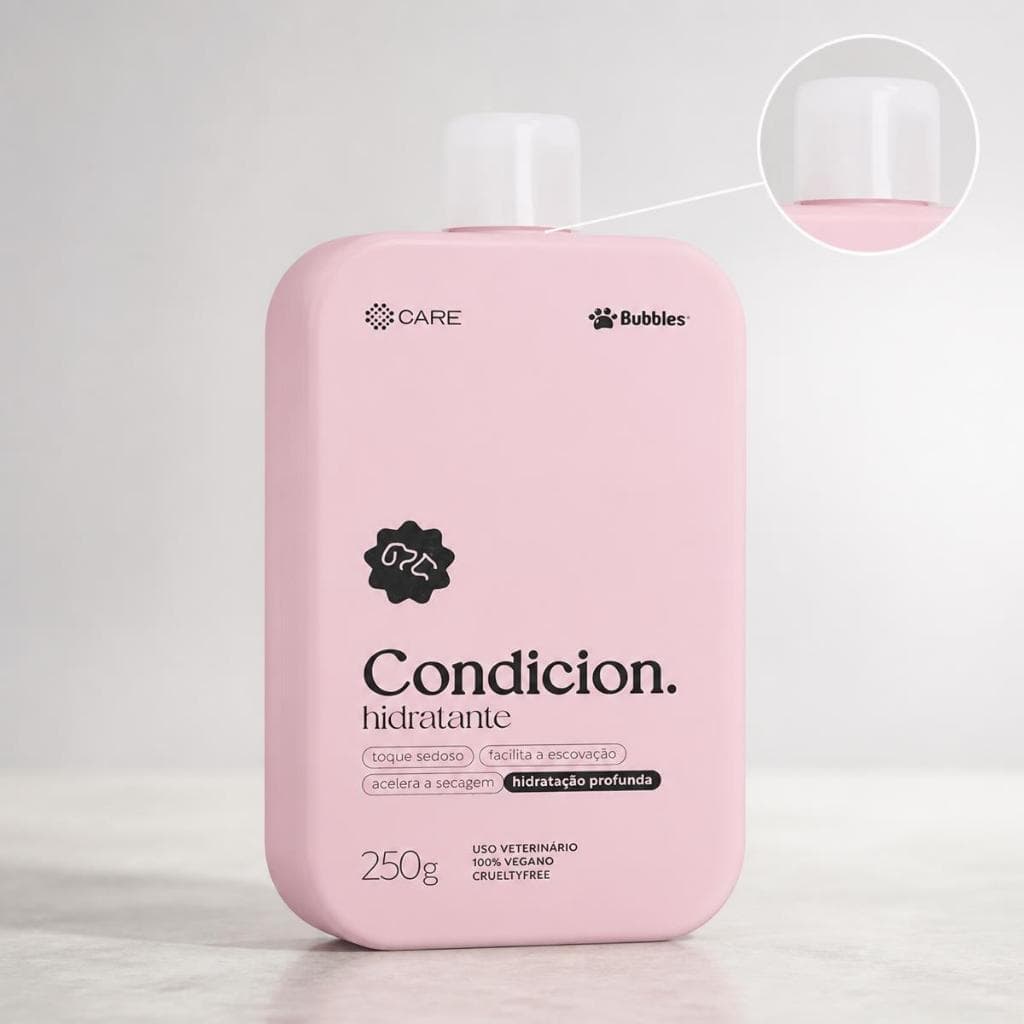Condicionador Pet Bubbles Care 250ml Cães e Gatos