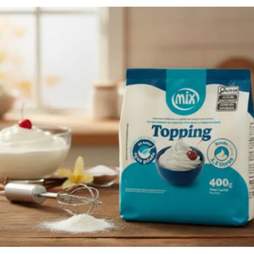 CHANTILLY TOPPING SABOR BAUNILHA MIX 500G