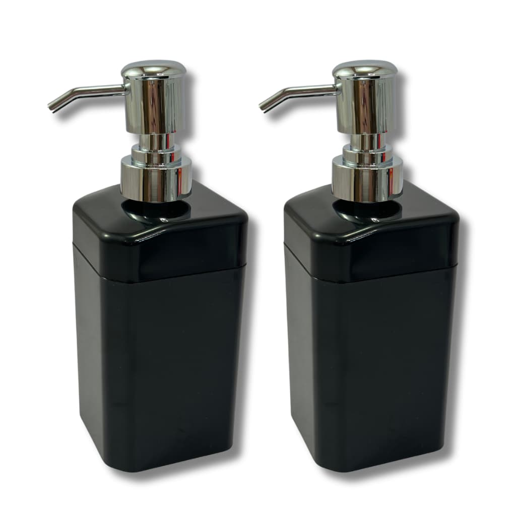Kit 2 Dispenser Sabonete Líquido para Banheiro Cozinha Porta Sabonete Saboneteira Moderna
