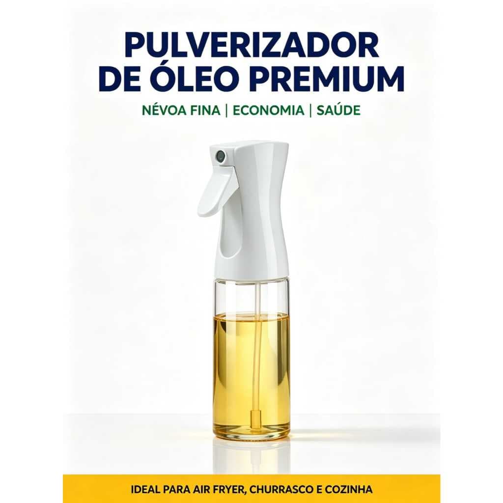 Pulverizador de óleo, spray de óleo, borrifador de óleo, azeite em spray, frasco spray óleo, air fryer, cozinha saudável