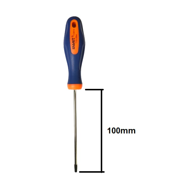 Chave Torx T15 cabo reto com 100mm de comprimento de qualidade