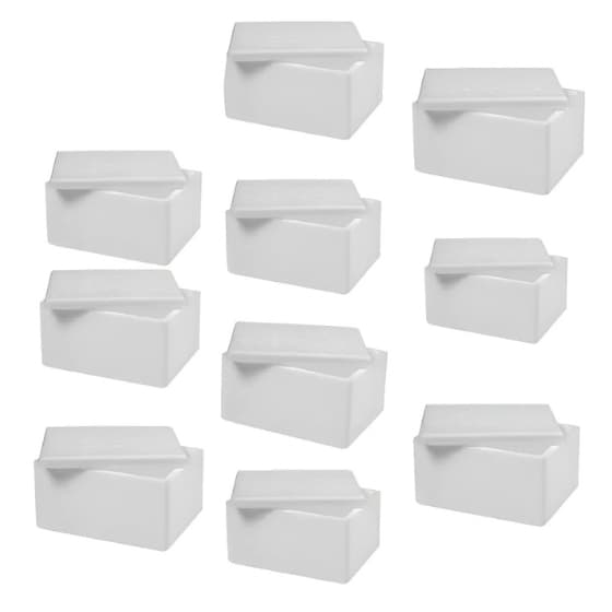 10 CAIXAS DE ISOPOR PEQUENO 250ML, MEDICAMENTOS, INSULINA, AMPOLAS DE INSULINAS