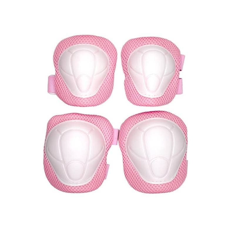Kit De Proteção Cotoveleira + Joelheira Bike Infantil Cores