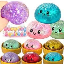 Bola De Aperto De Pão De Ouro Colorida Fofa De 5.5 Cm , Brinquedo Mole De Alívio De Estresse Para Crianças E Adultos , C