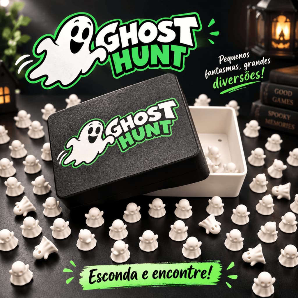 Jogo de Caça aos Fantasmas – Esconde e Procura!