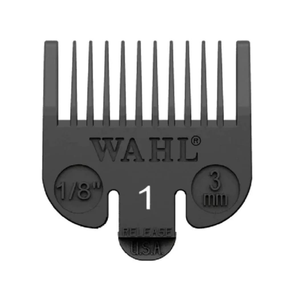Pente De Altura Para Maquina De Corte N01 3.0mm 1/8 Wahl Preto