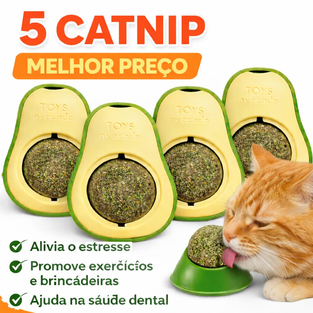 Brinquedo Para Gato Catnip Erva