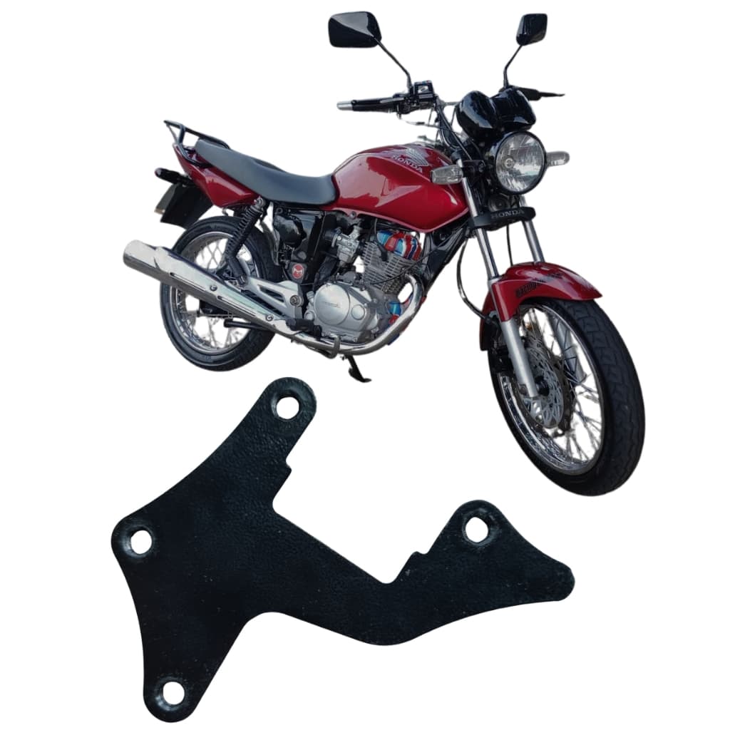 Adaptador Suporte para Pinça Discão 320mm Titan 150cc 2004 A 2008
