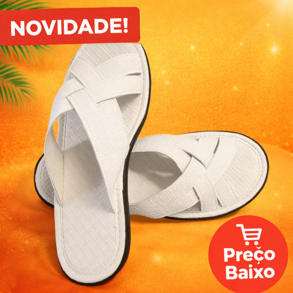 Chinelo Sandália Masculina Dia a Dia Leve Macia Estilo Casual