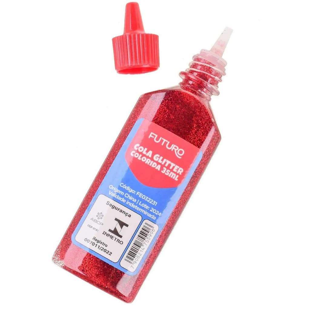 Cola Com Glitter 35ml, Futuro