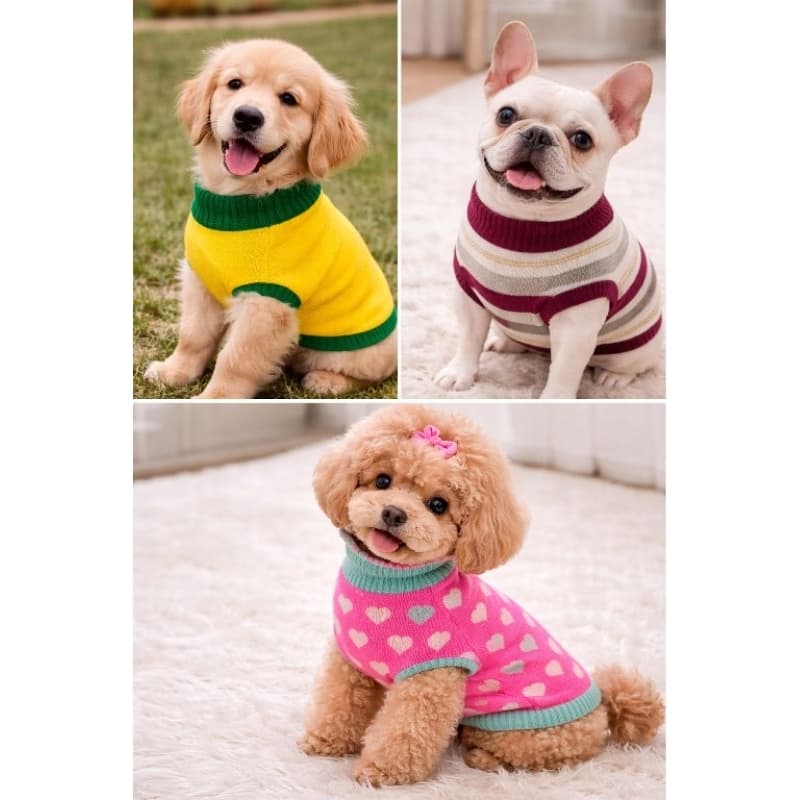 sueter pet tricot roupa cães conforto e estilo roupas pet roupas de cachorro roupas pet roupas pet da copa roupa copa