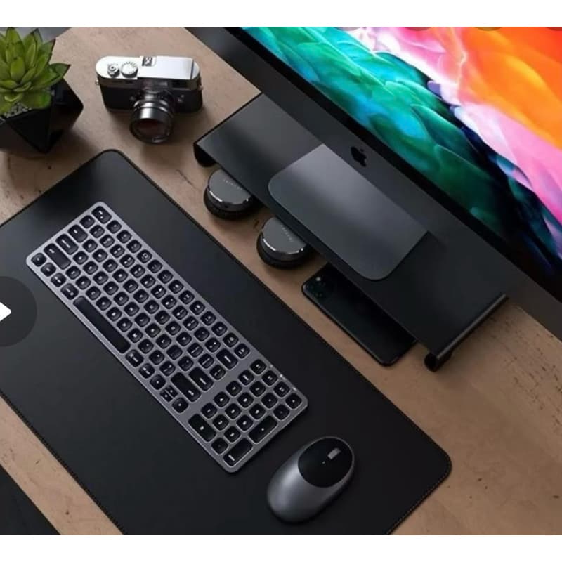 MousePad Grande  Desk Pad Couro Gamer Office 75/35
