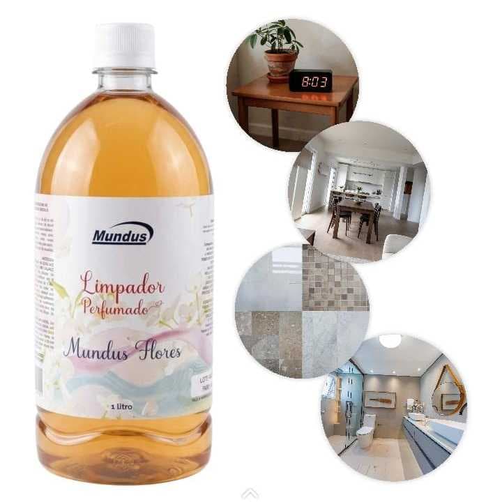 Limpador Perfumado Mundus Flores 1L Mil Flores