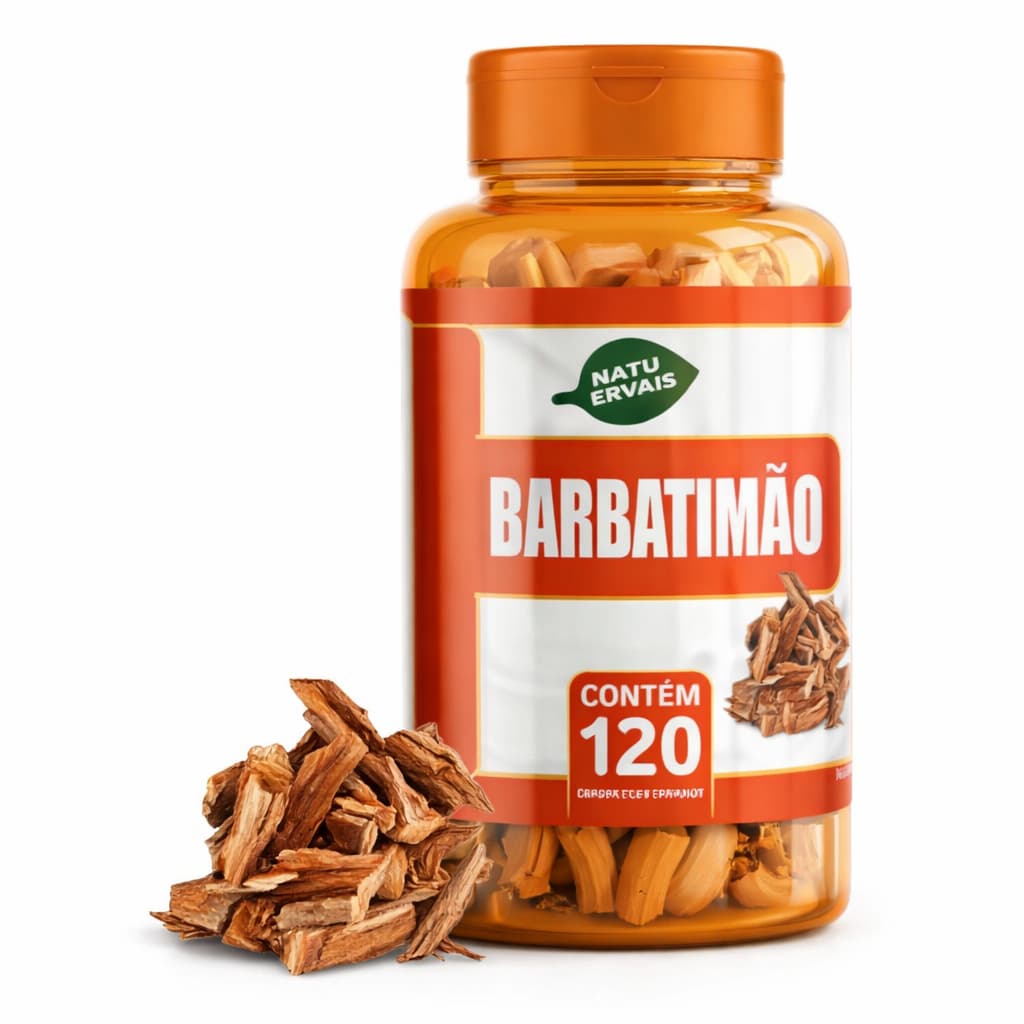 Barbatimão 120 Cápsulas de 500 mg