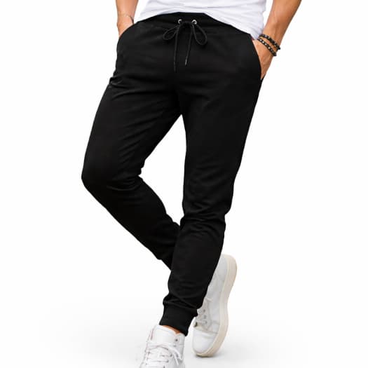 Calça de Moletom Grosso Flanelado Jogger Inverno Frio Masculino