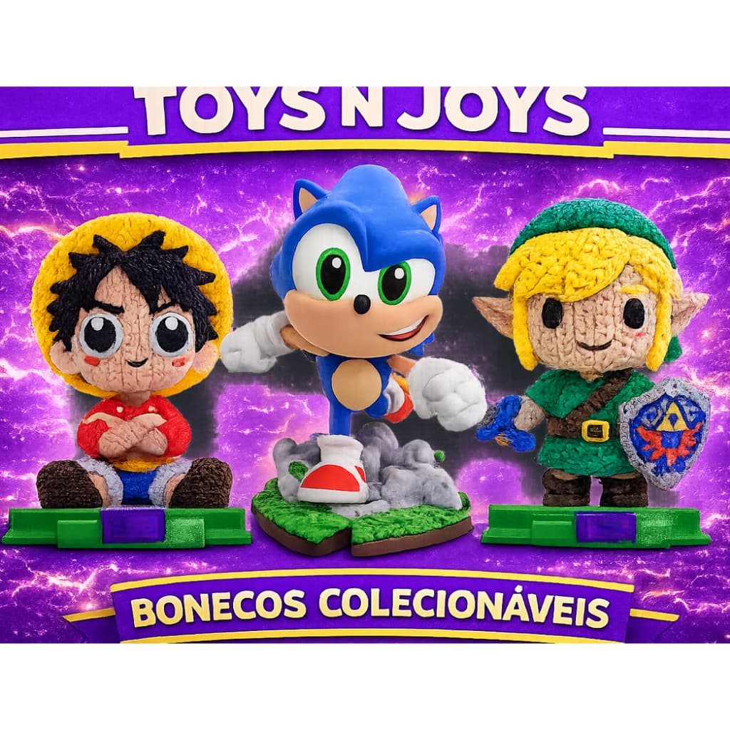 ACTION FIGURES VARIADOS BONECOS DE AÇÃO COLECIONÁVEIS