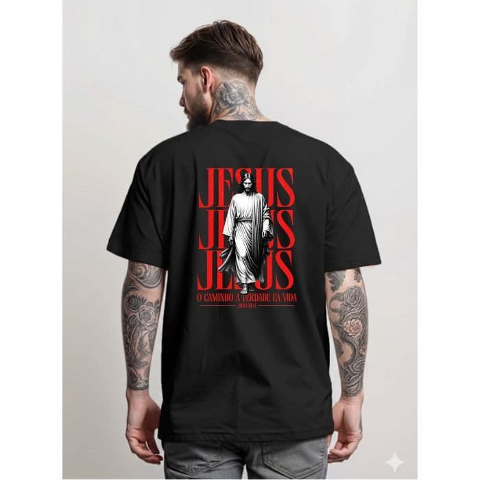 Camisa Camiseta Evangelica Crista T-shirt Casual Religioso LANÇAMENTO ENVIO RAPIDO