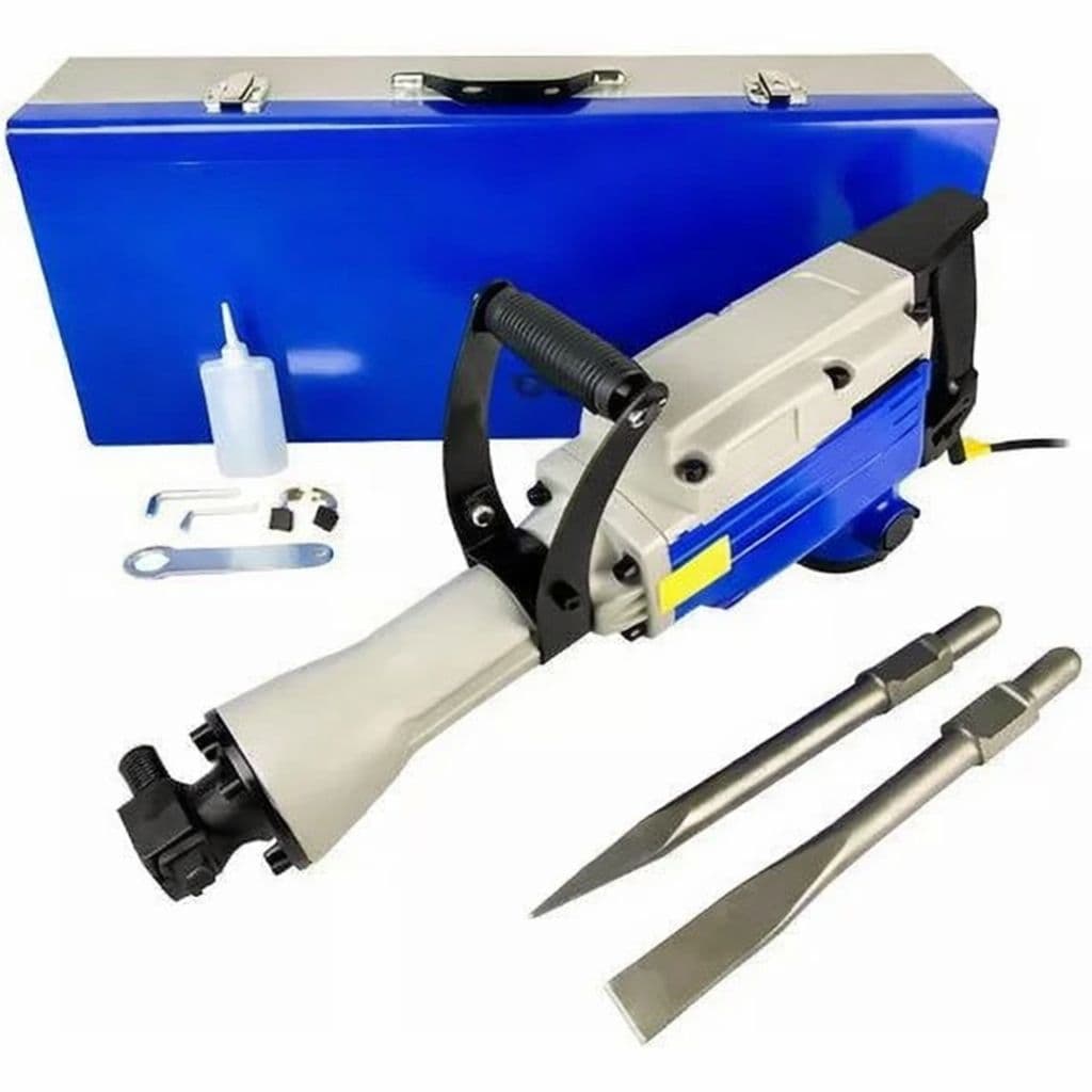 Martelete Rompedor Demolidor Profissional 1800W 35j 15kg Com Maleta e Acessórios