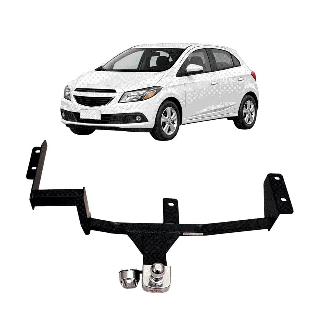 Engate Reboque Rabicho Fixo Onix Hatch 2012 A 2019 450kg