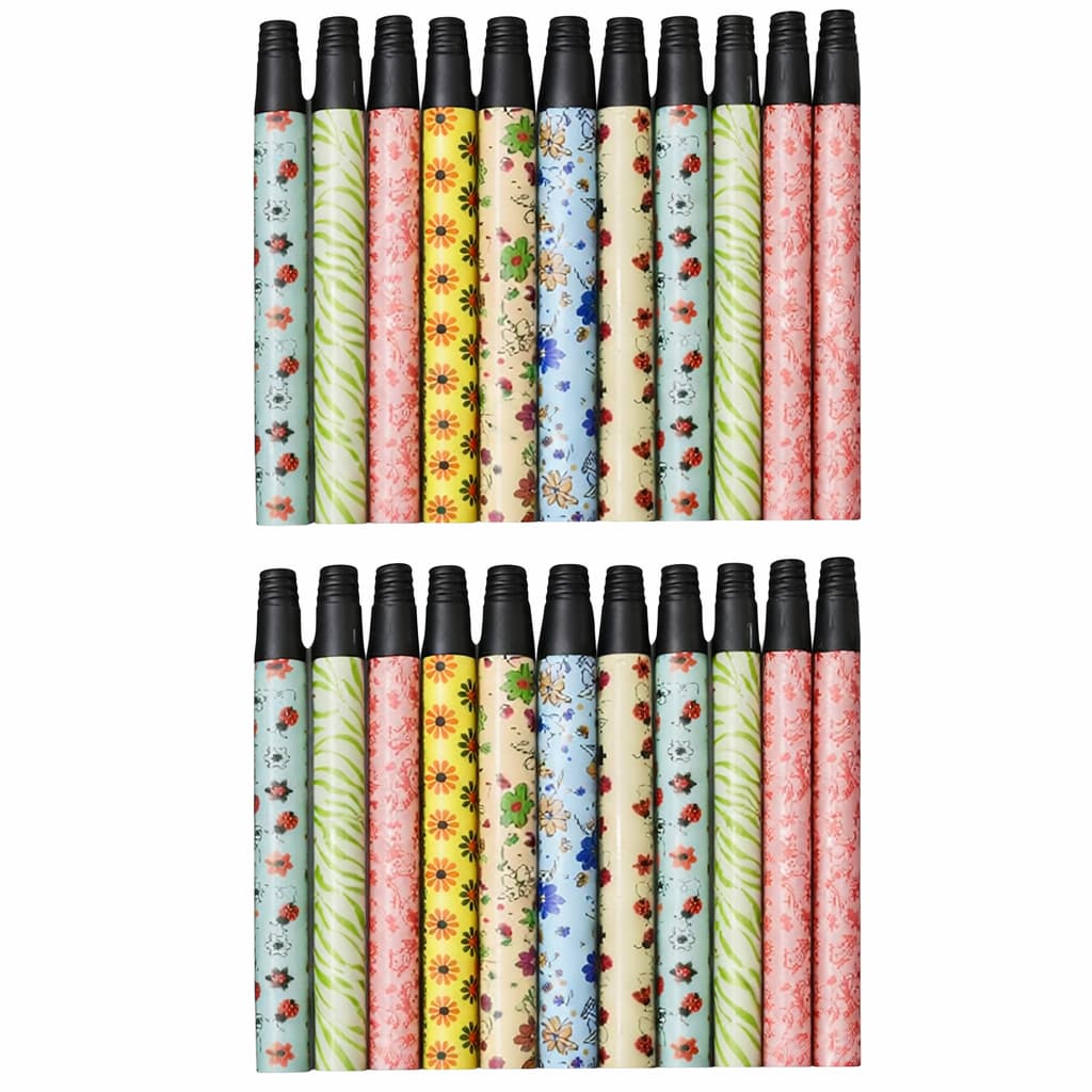 KIT COM 20 CABOS DECORADOS DE 1,20CM