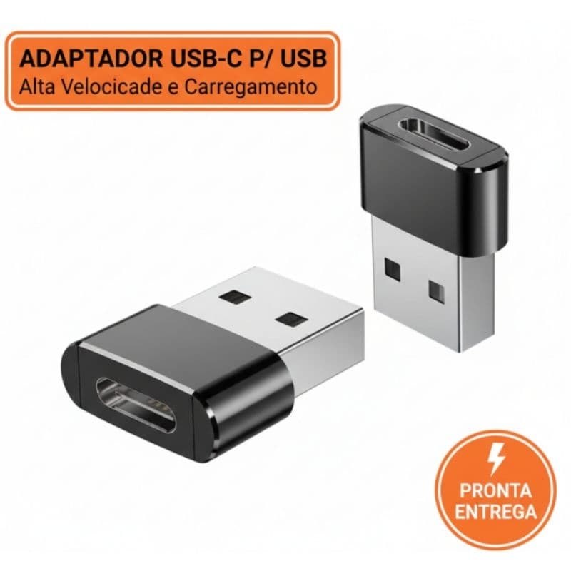 Adaptador Conector Usb Tipo C /Usb Conversor Compatibilidade Notebook Câmera Tablet Conversor Universal