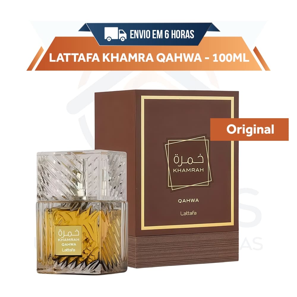 Perfume Árabe Lattafa Khamrah Qahwa 100ml Original