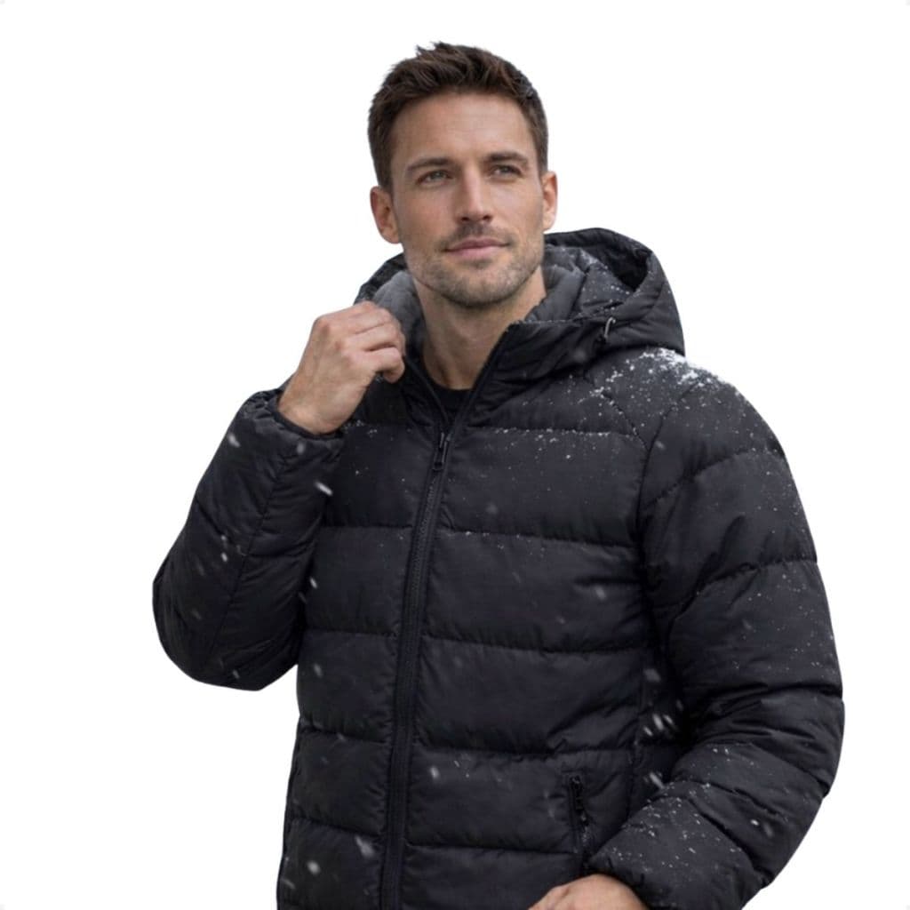 Casaco Puffer Masculino Bobojaco Corta Vento Inverno Super Resistente Forrada