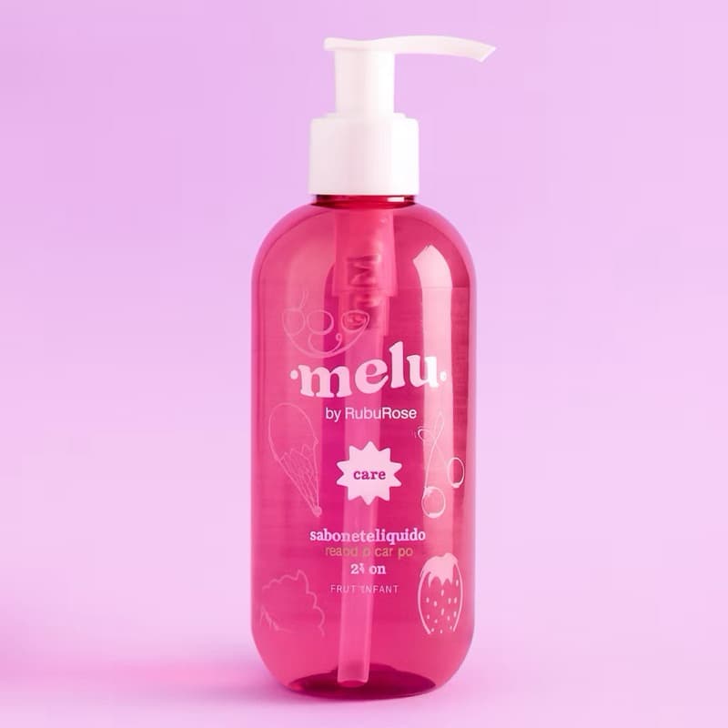 Sabonete Liquido Mãos e Corpo 2x1 Fruit Salad 250ml Melu by Ruby Rose