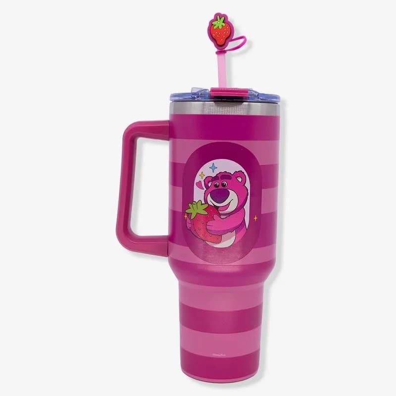 Copo Térmico Tumbler com Pingente Lotso - Toy Story CAPACIDADE 1,15 L