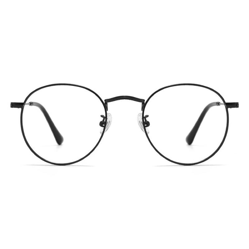 Armação masculina óculos com lentes azuis filtro antiblue