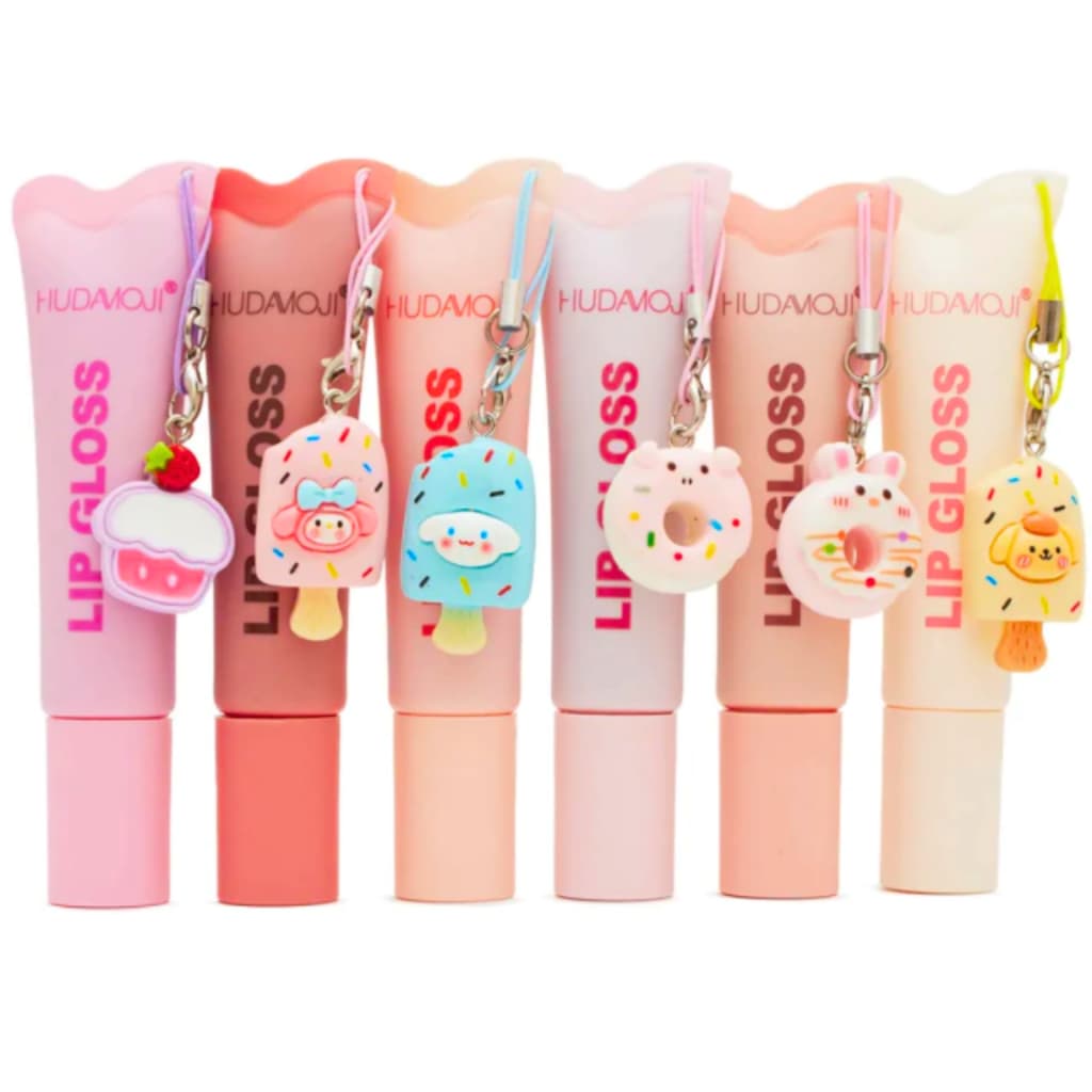 Lip Gloss + Chaveiro Alta Pigmentação Hidratante Brilho Intenso