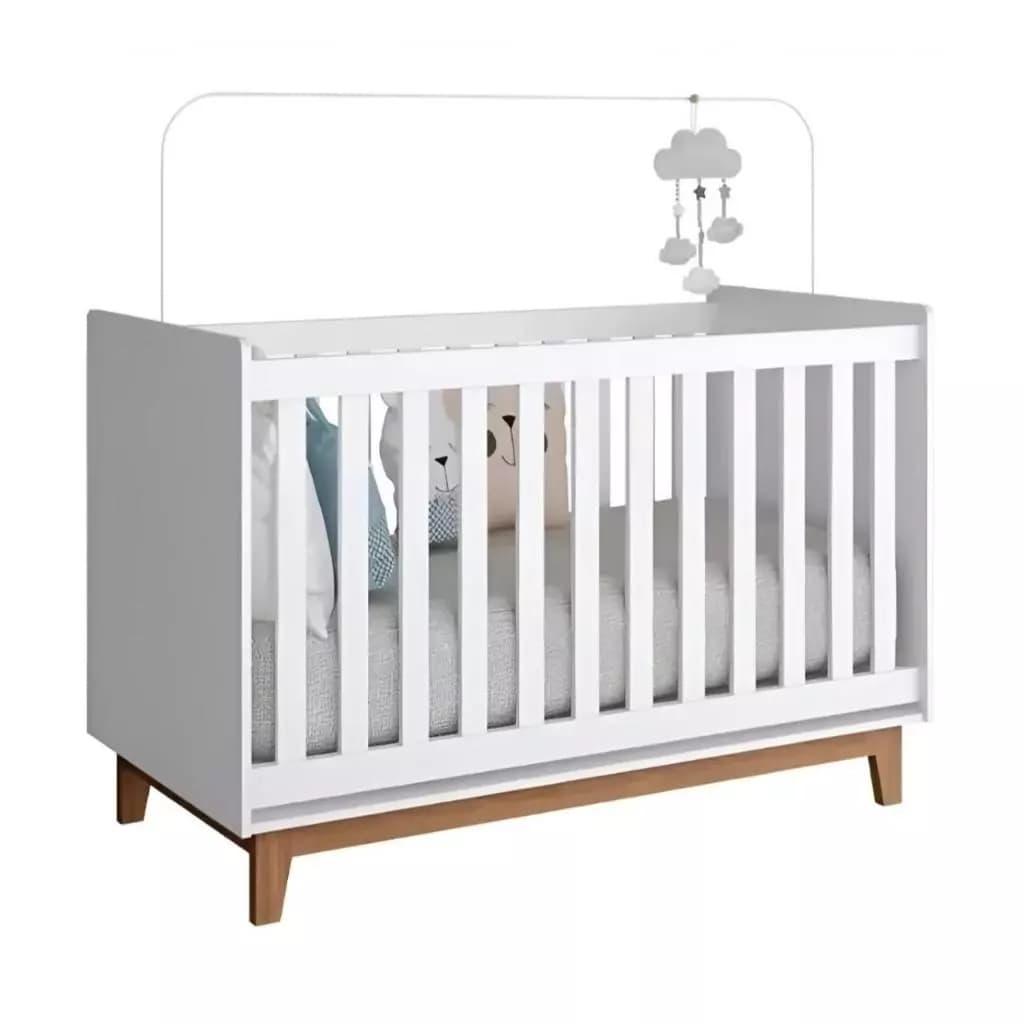 Haste para Mosquiteiro de Berço 130cm Suporte Universal de Mosquiteiro Bebê Proteção Quarto Infantil