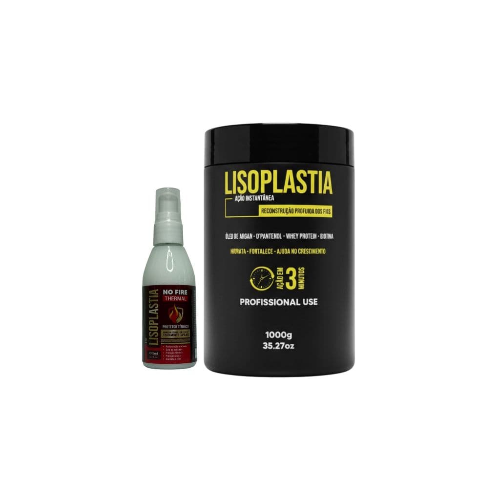 Protetor Termico Lisoplastia No Fire + Máscara Reconstrução