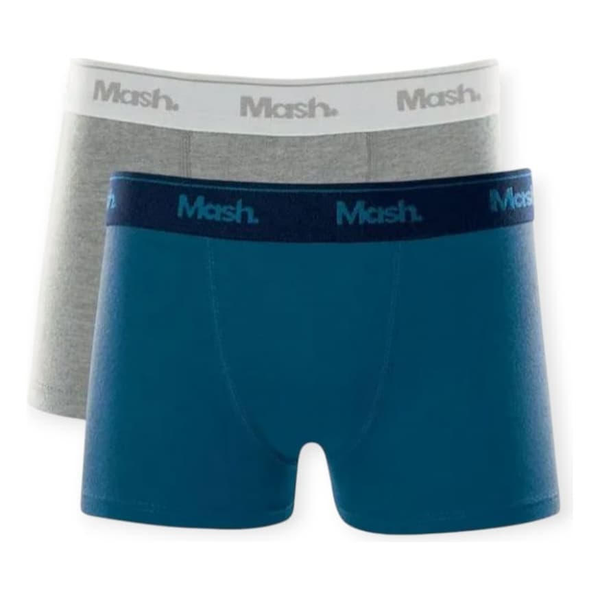 KIT 2 CUECAS BOXER INFANTIL / JUVENIL EM ALGODÃO MASH – REFERÊNCIA 110.07