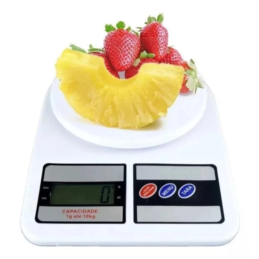 Balança Digital de Cozinha de 1g a 10Kg Alta Precisão