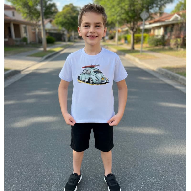 Camiseta Carro Fusca Fusquinha Roupa Infantil 02