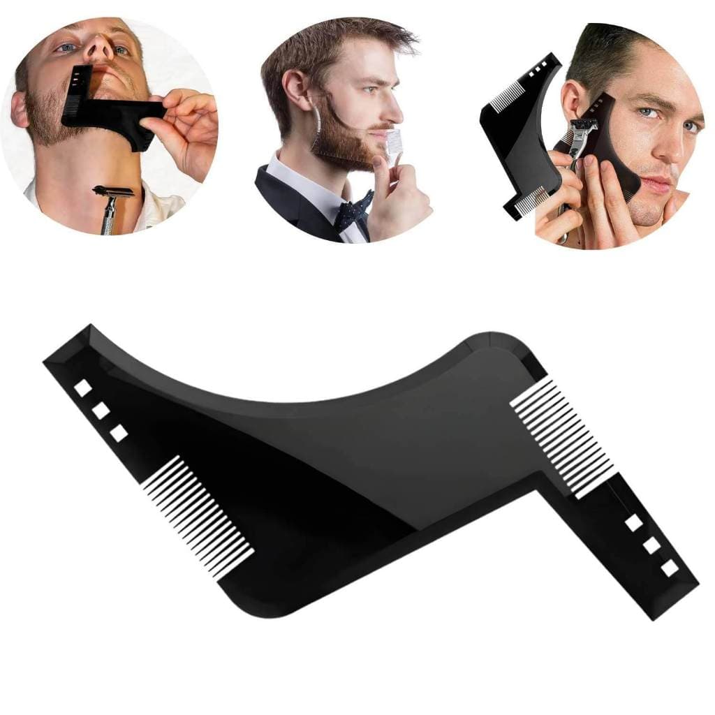 Pente Barba Régua Modelador Alinhador