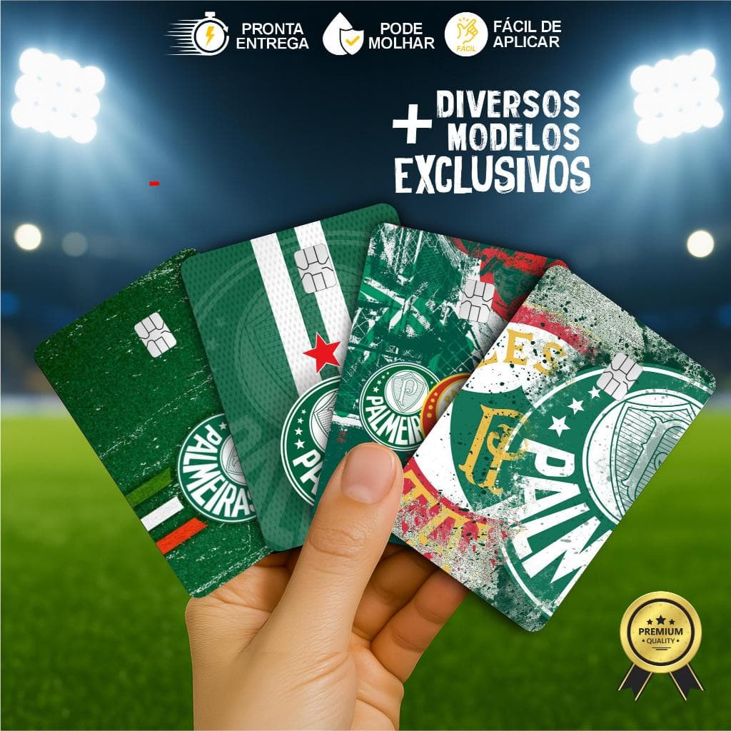 Adesivo Película para Cartão | Times Brasileiros, Times Futebol, Palestra