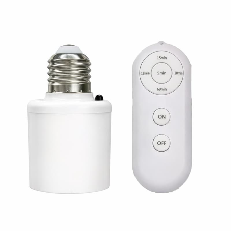 Base De Lâmpada NARCISSUS , Interruptor De Temporizador E27 Suporte De Inteligente , AC85-265V