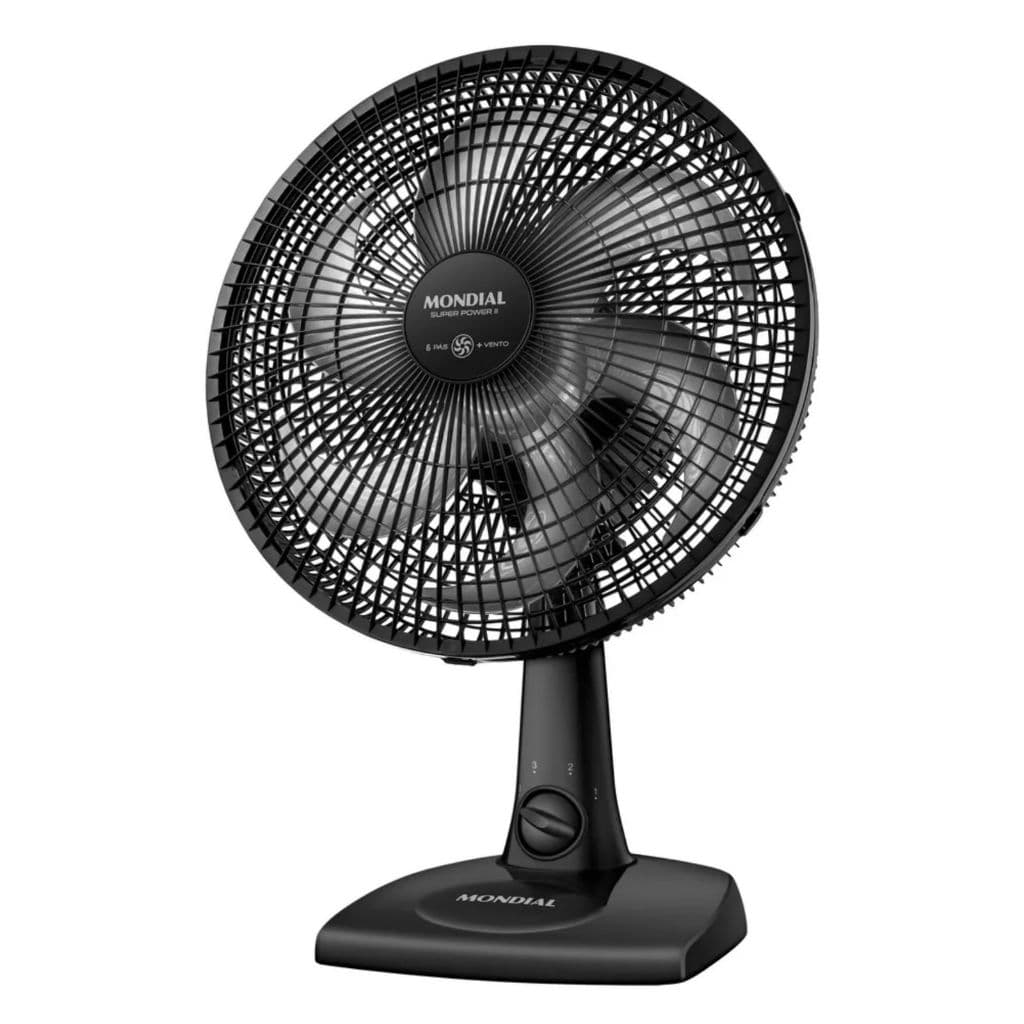 Ventilador Mondial Super Power ll NVSP-30-B2 Silencioso