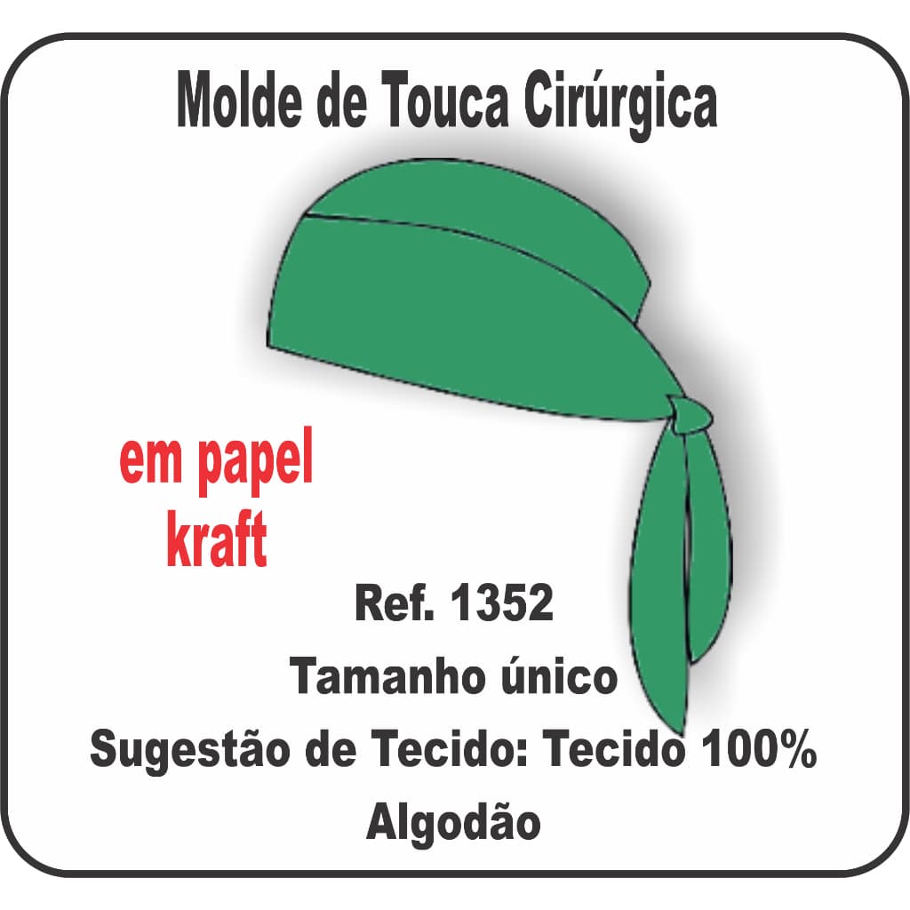 Ref. 1352 - Molde de Touca Cirúrgica