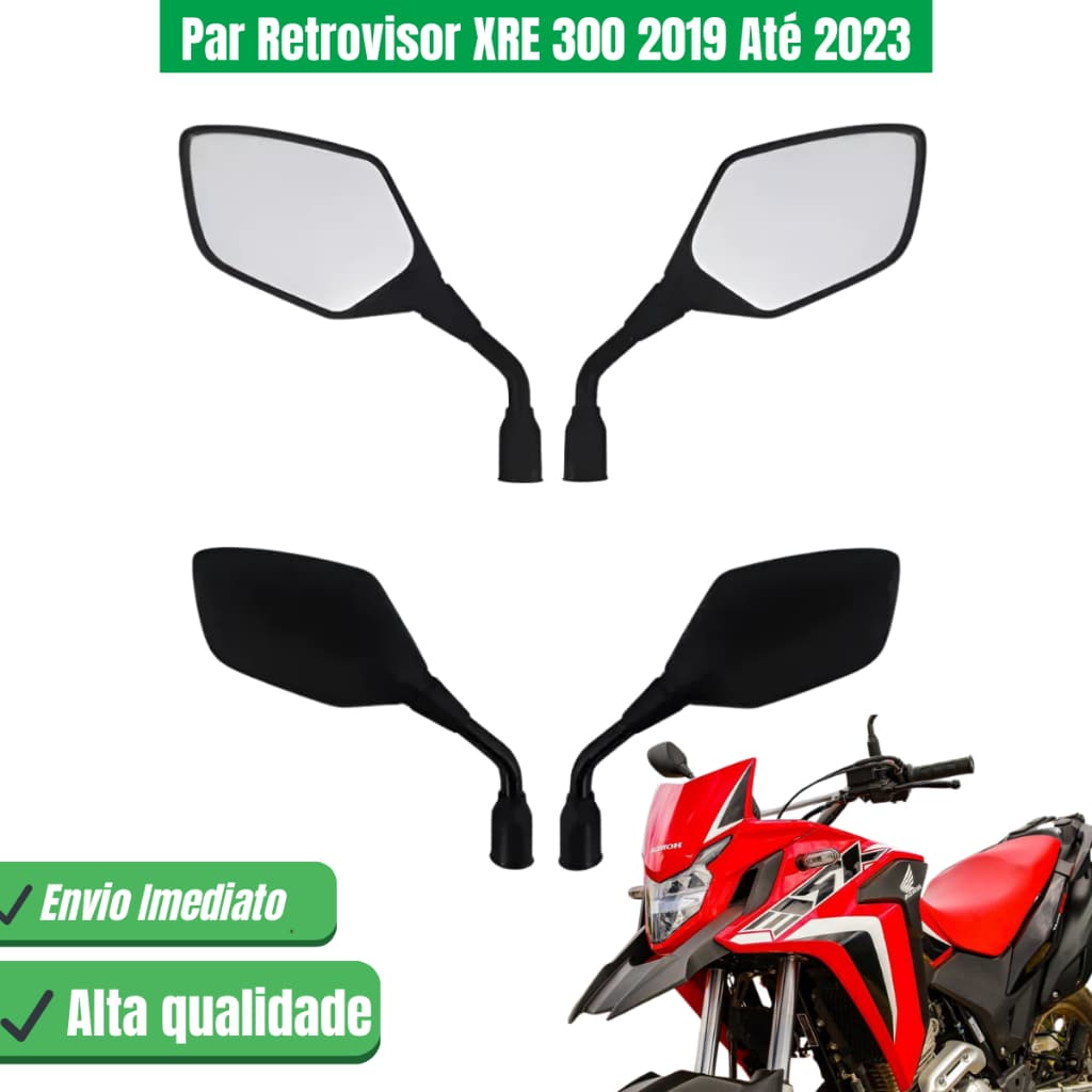Par Espelho Retrovisor Honda Xre 300 Modelo Original 2019 A 2023