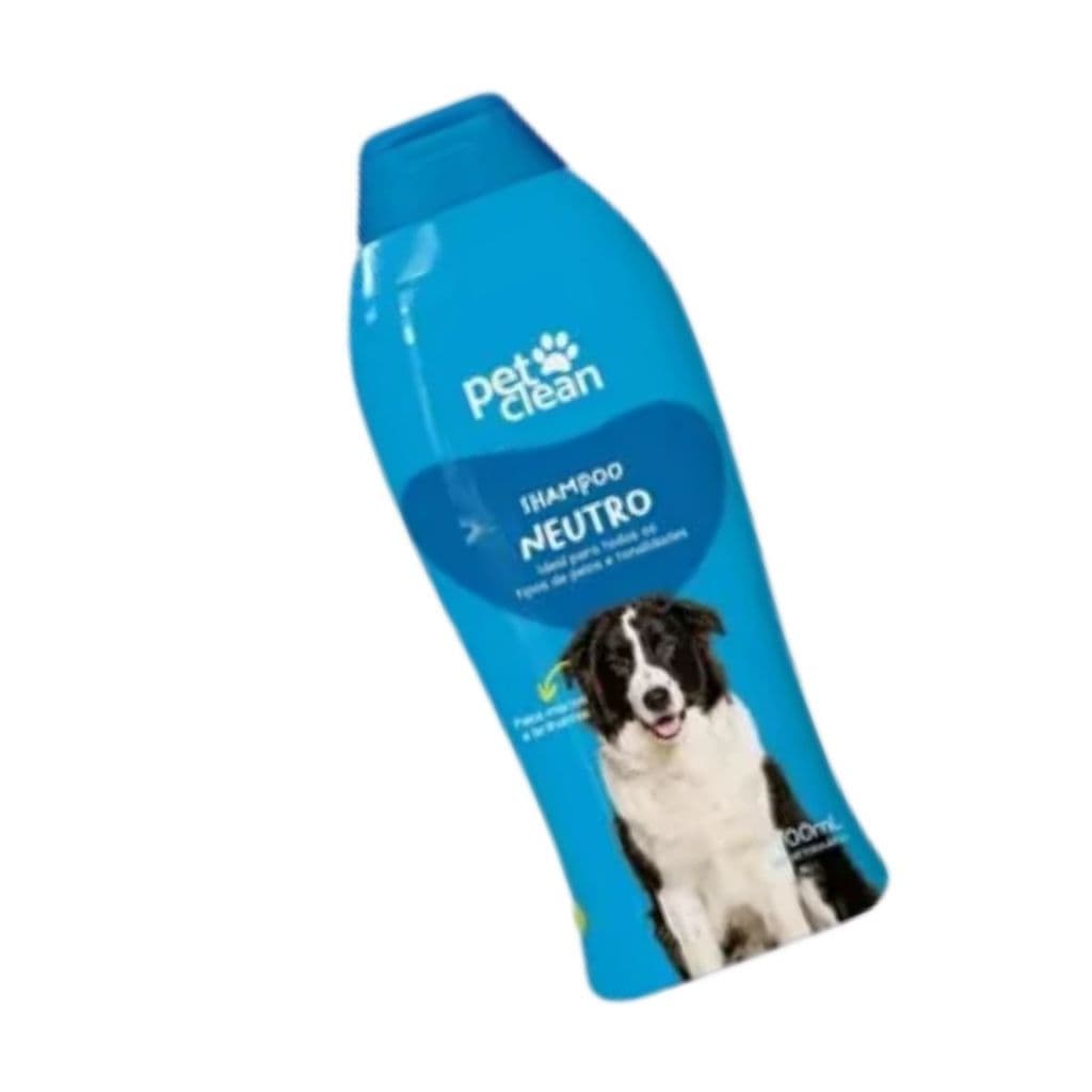 Shampoo Neutro Pet Clean 700ml Cães Cachorros Pet