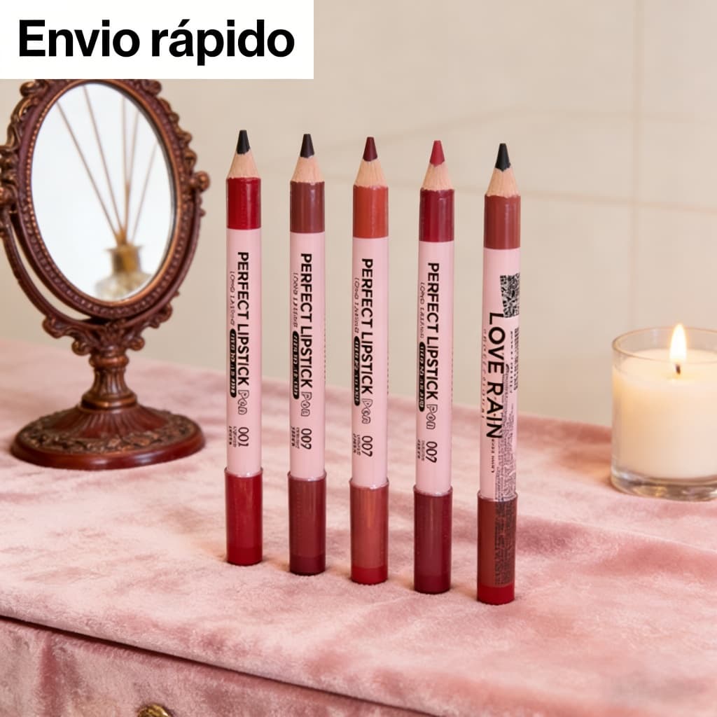 Lápis Labial Super Macio Sarah’s Beauty / Love Rain e Phallebeauty LR-4504 - Em stock Envio imediato