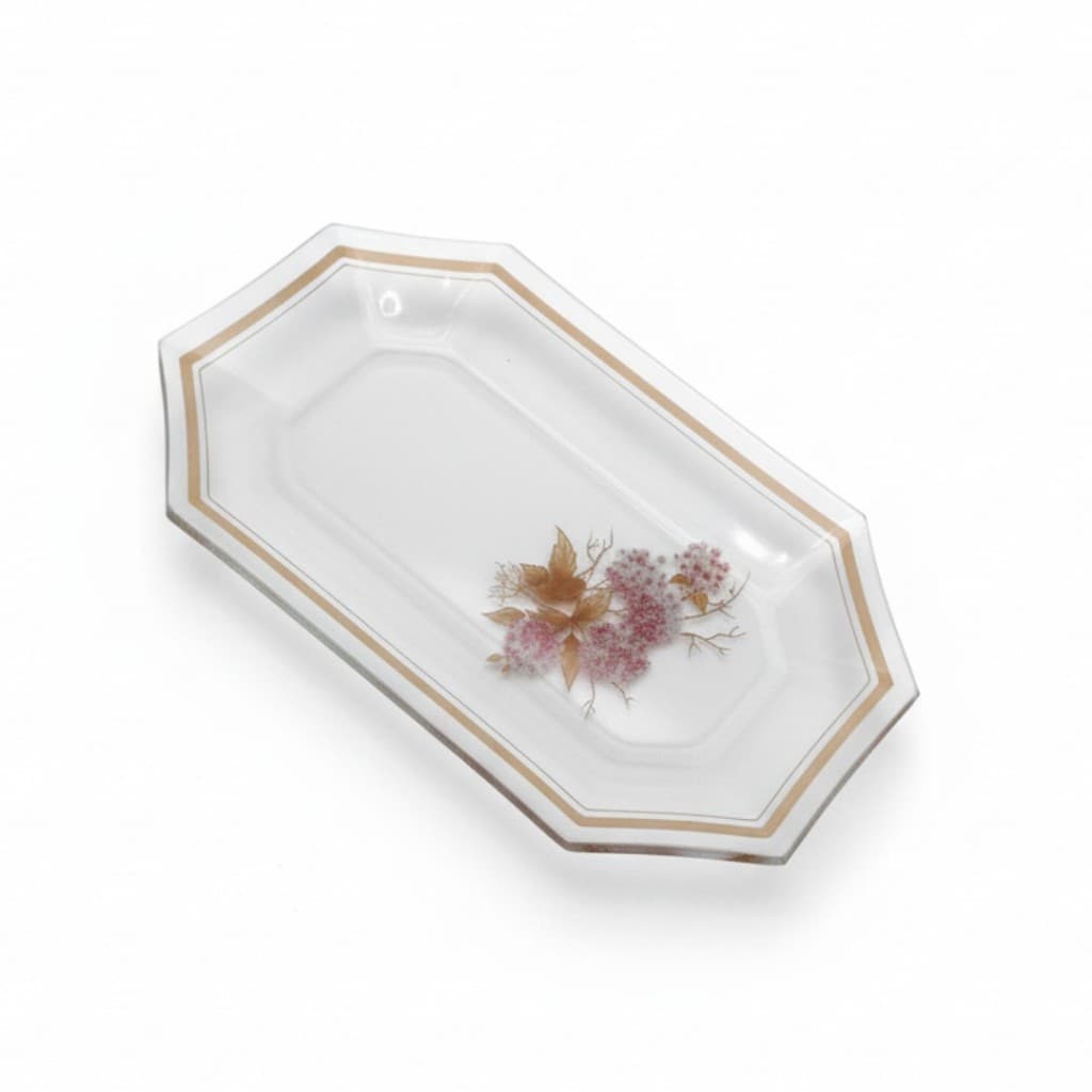 Travessa de Vidro  28x16,5cm Transparente Decorglass Saladeira