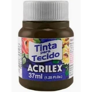 Tinta Tecido Fosca 37ml Sépia Acrilex