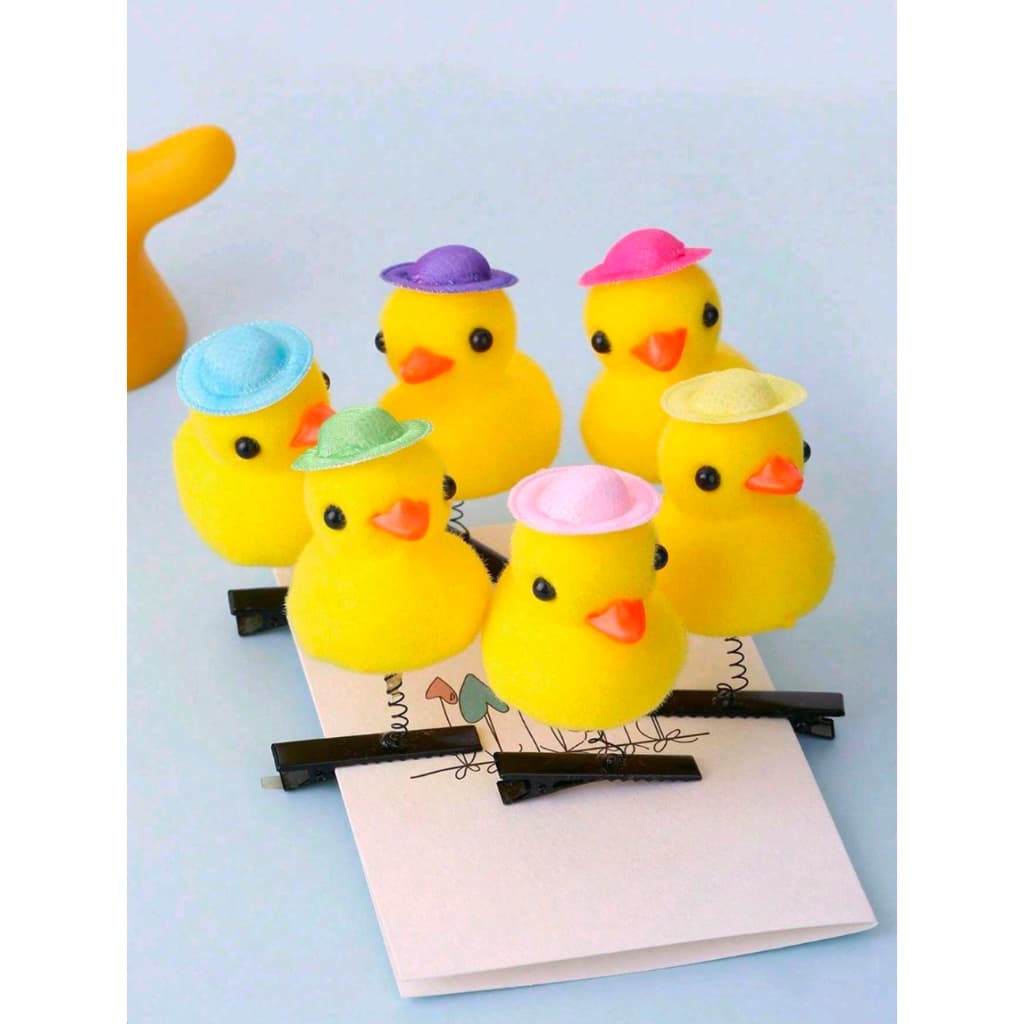 1000PCS Grampo presilha de Patinho para crianças anime enviar aleatório