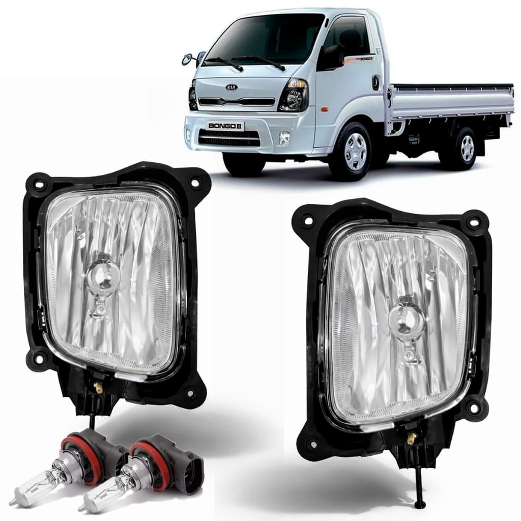 Par Farol Milha Neblina Bongo 2013 2014 2015 2016 2017 2018 2019 2020 Com Halógena