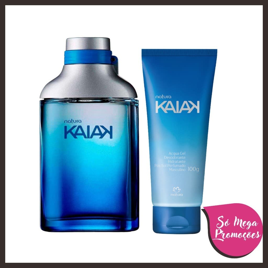 Kit Kaiak Masculino (Colônia 100ml + Acqua Gel Corporal)