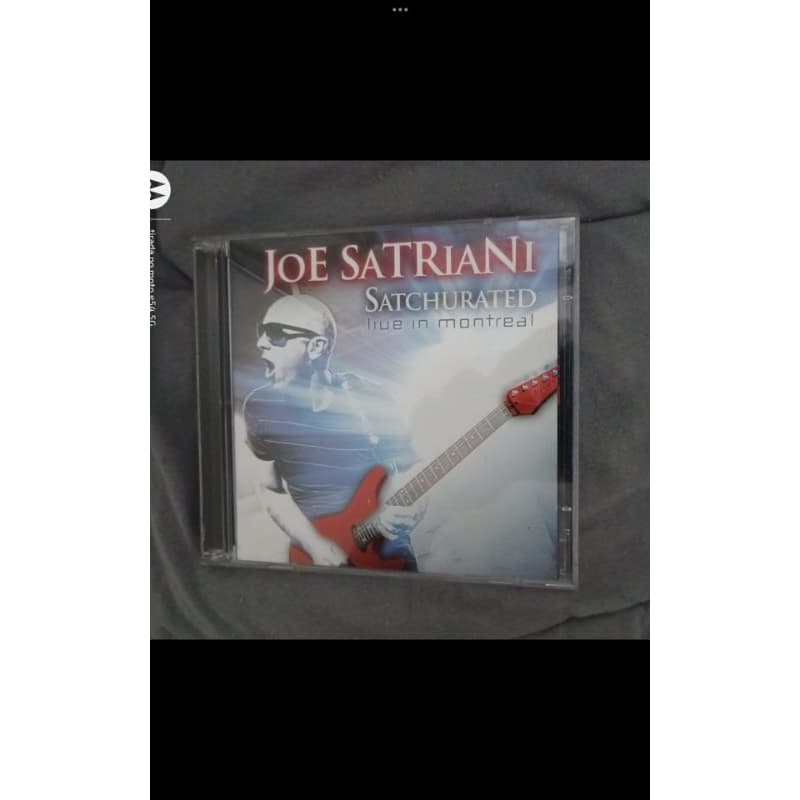 Joe Satriani Live in Montreal cd duplo usado
